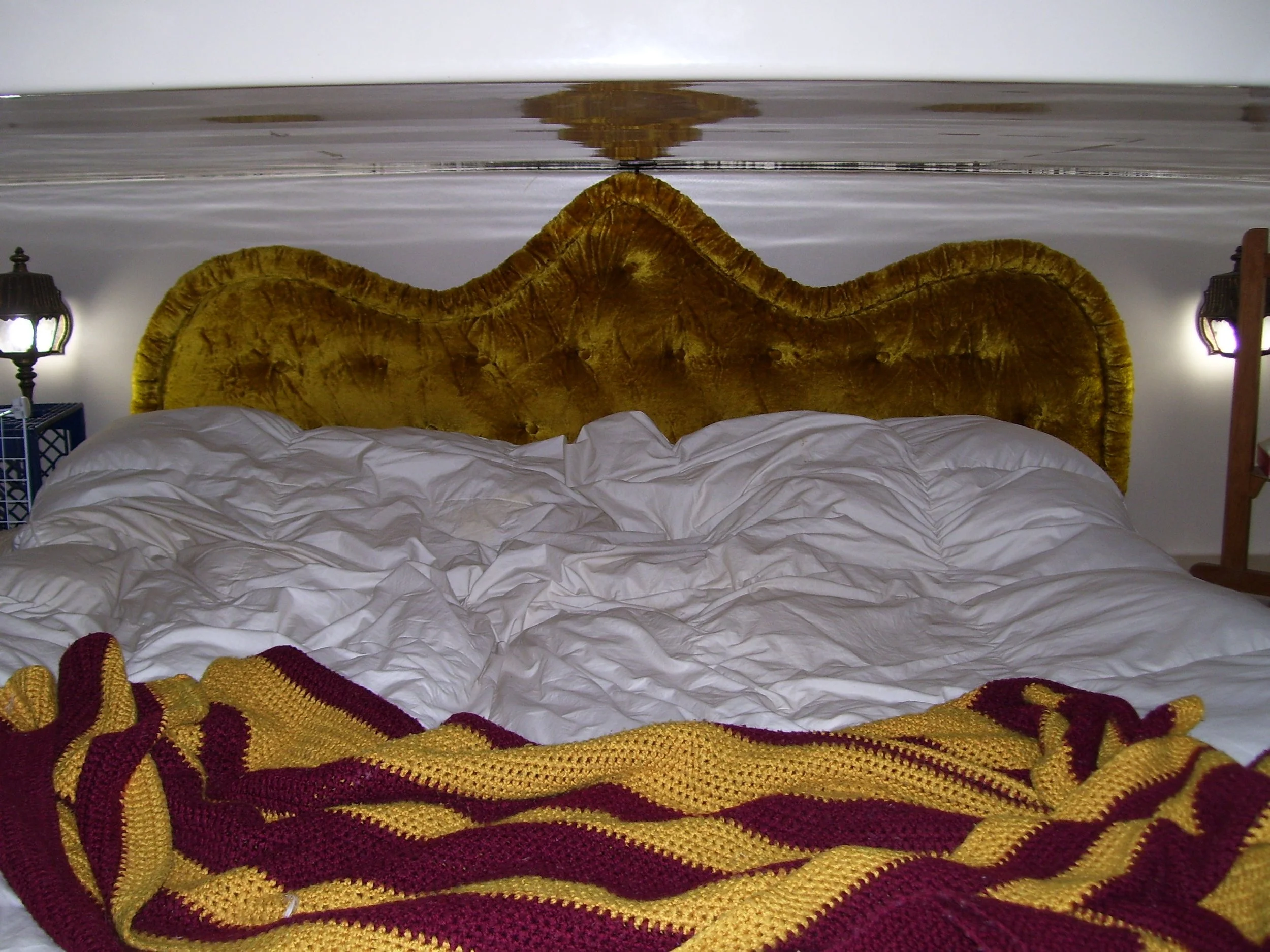 The Road gold headboard.JPG