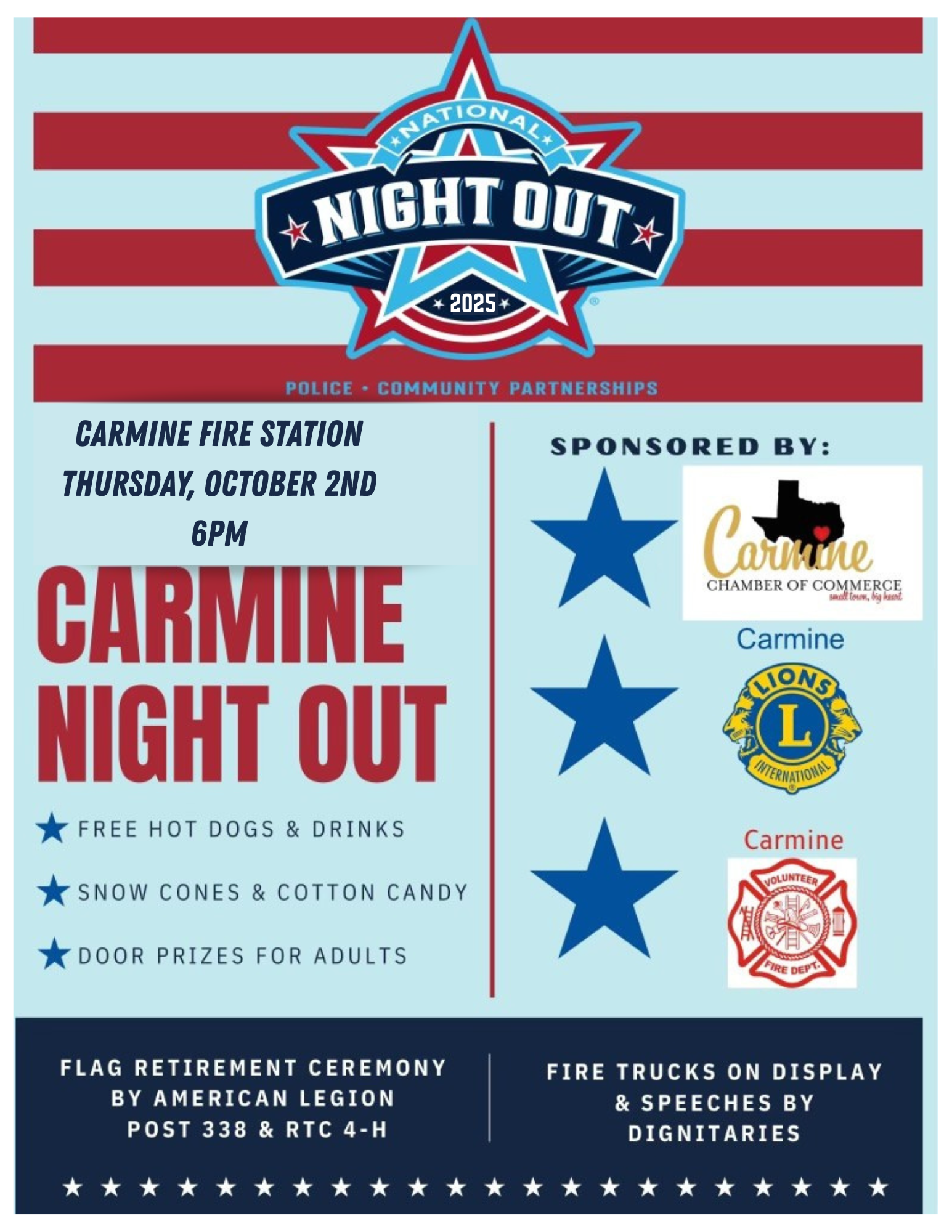 Carmine Night Out