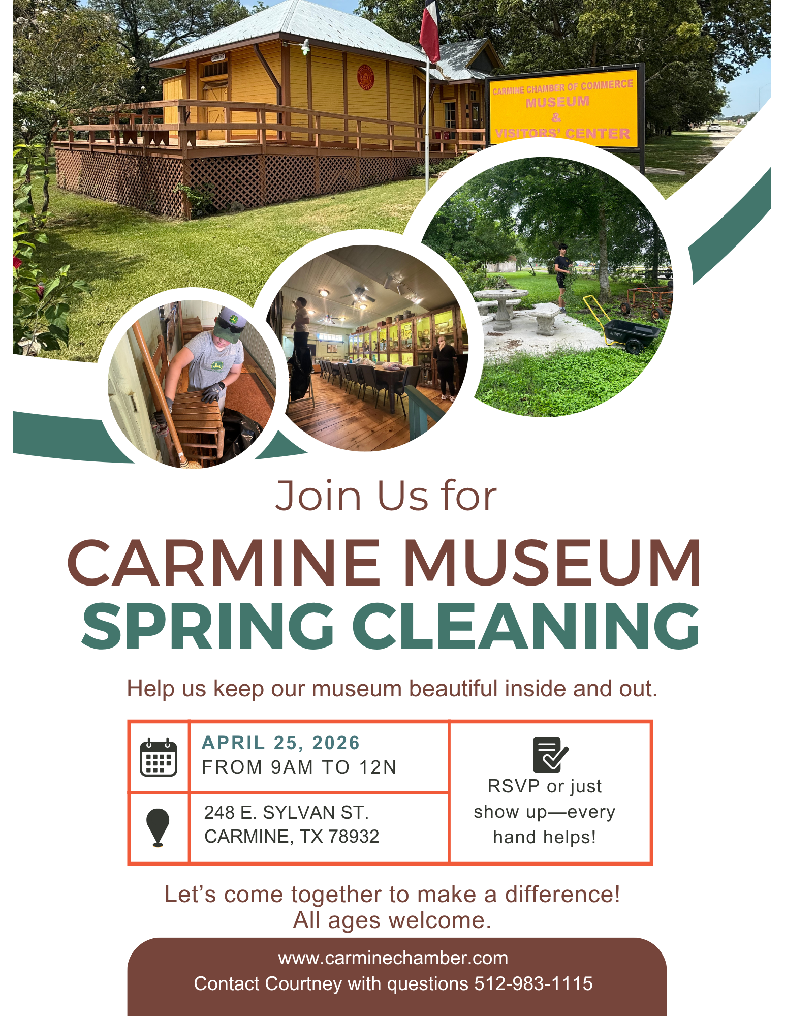 Spring Cleaning at Museum