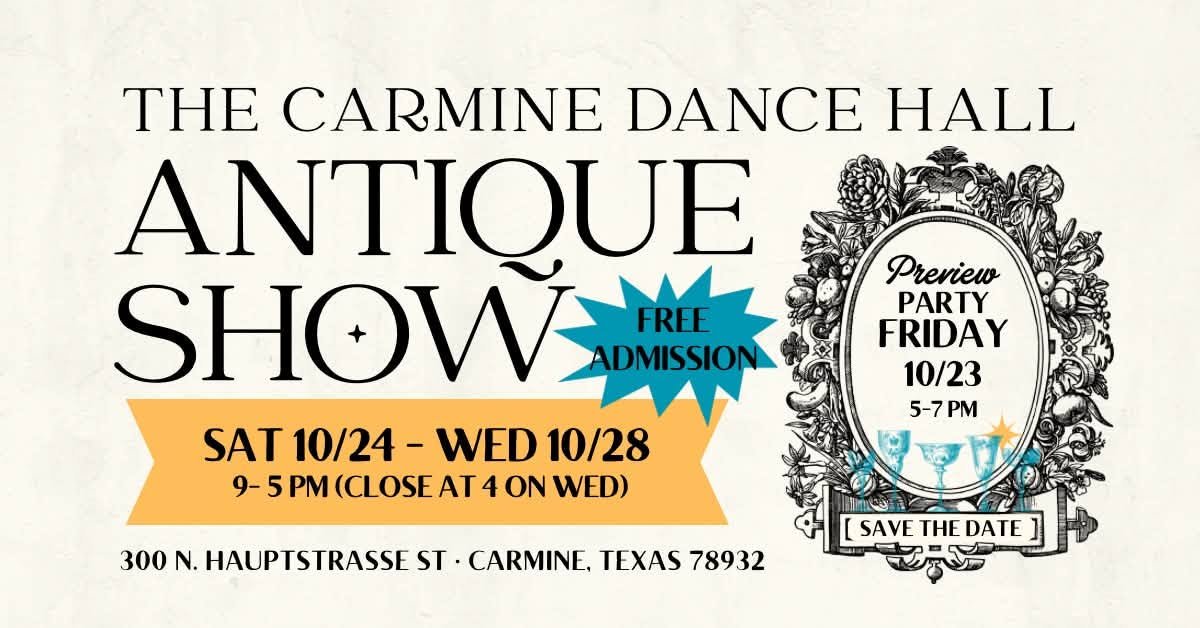 2026 Carmine Hall Antique Show