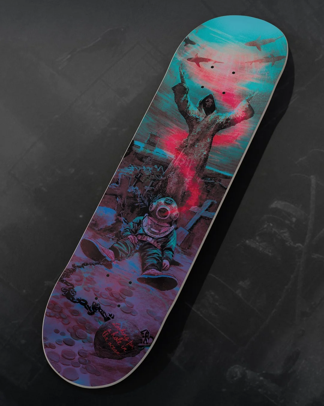 U-977 Skateboard