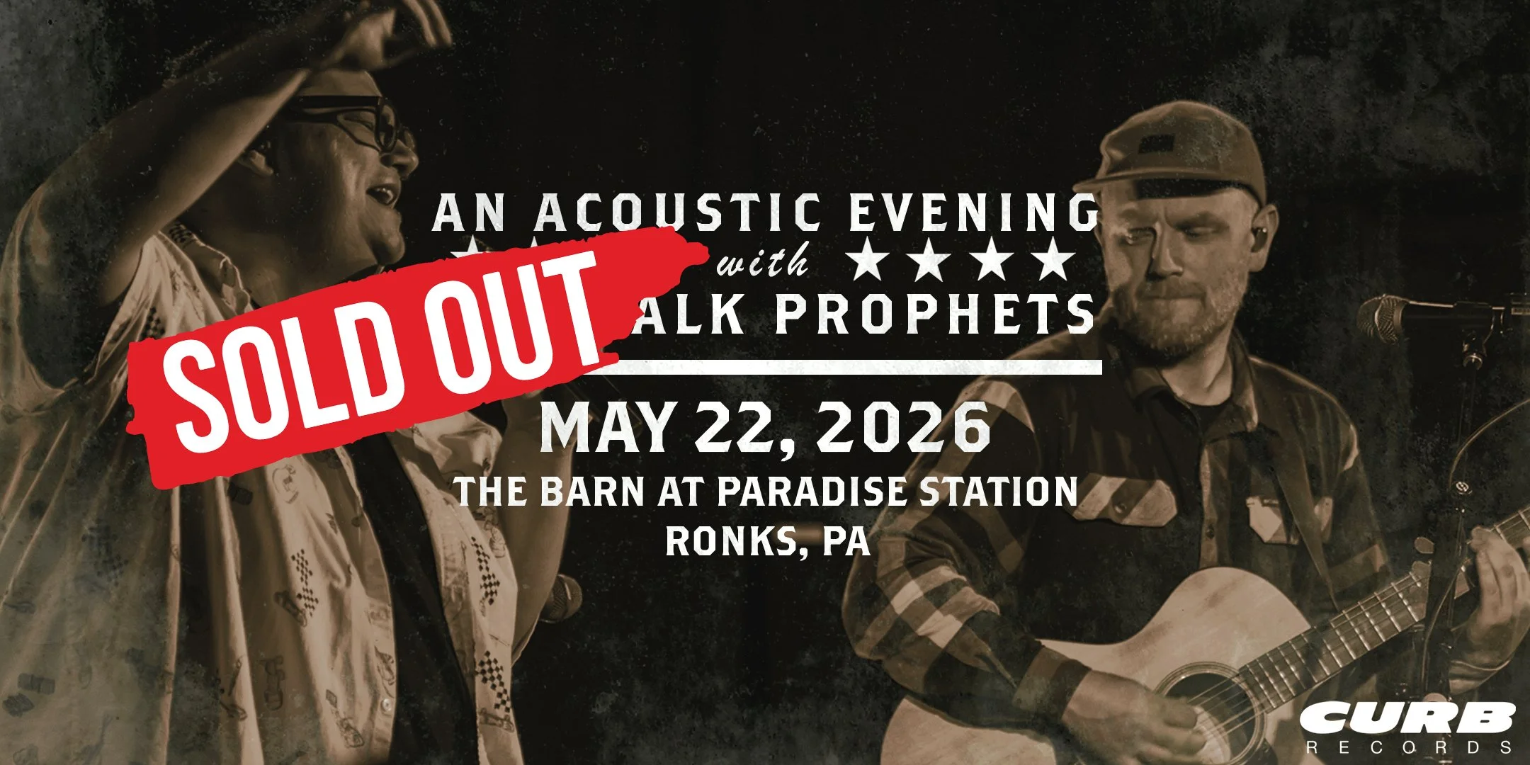 An Acoustic Evening with Sidewalk Prophets