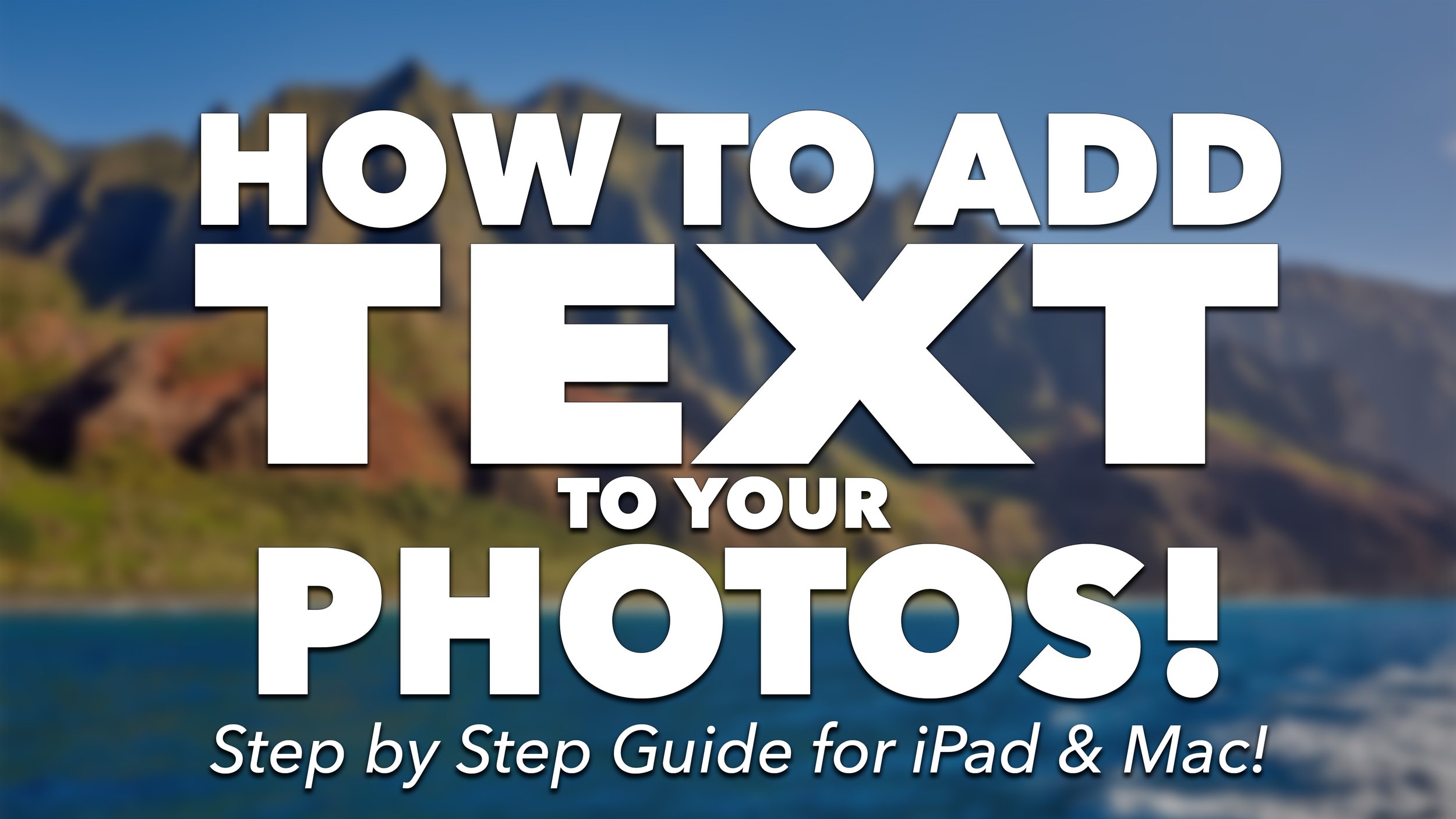 How to Add Text to Photos on iPhone, iPad, and Mac Using Apple’s Built-In Tools