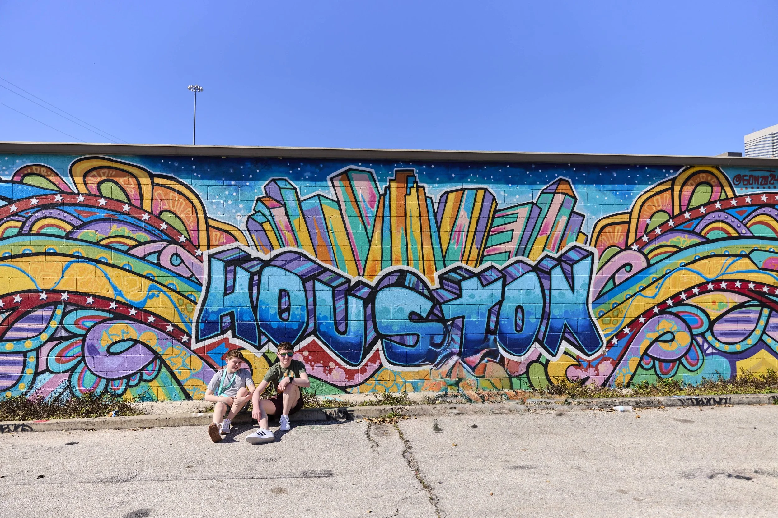 📸 Legendary Graffiti Park Downtown Building | Houston, Texas