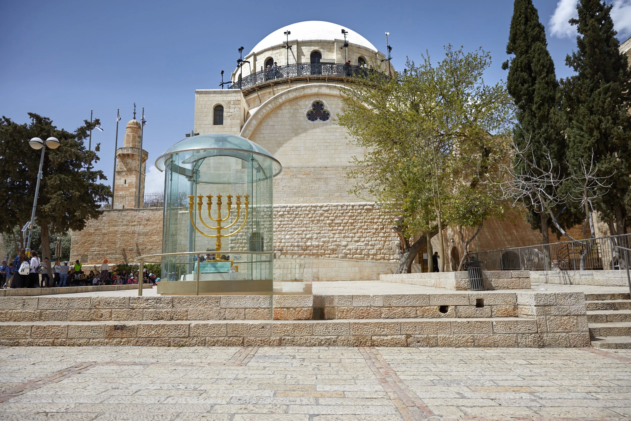 📸 Golden Menorah | Jerusalem, Israel