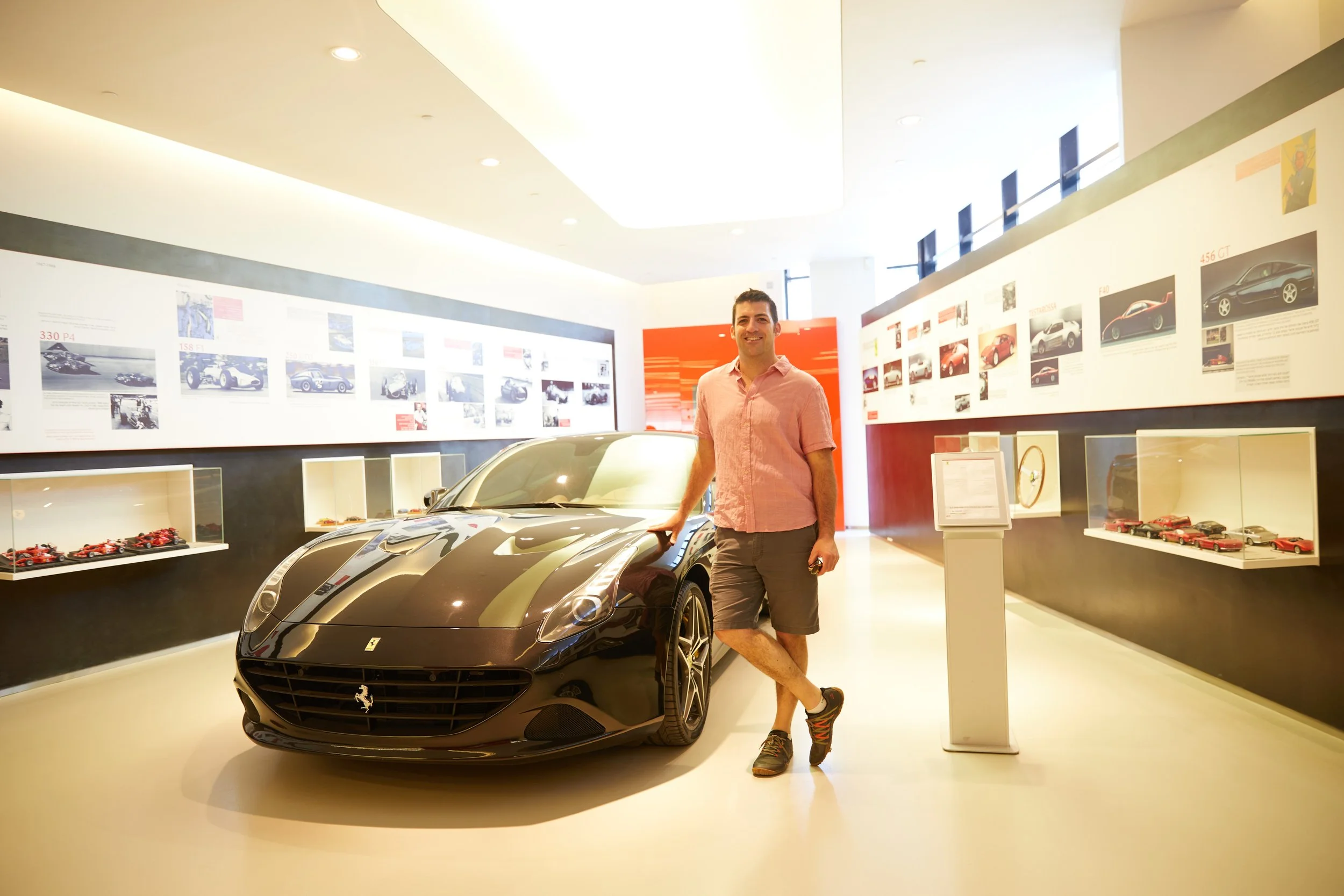 📸 Ferrari Dealership Museum | Tel Aviv, Israel