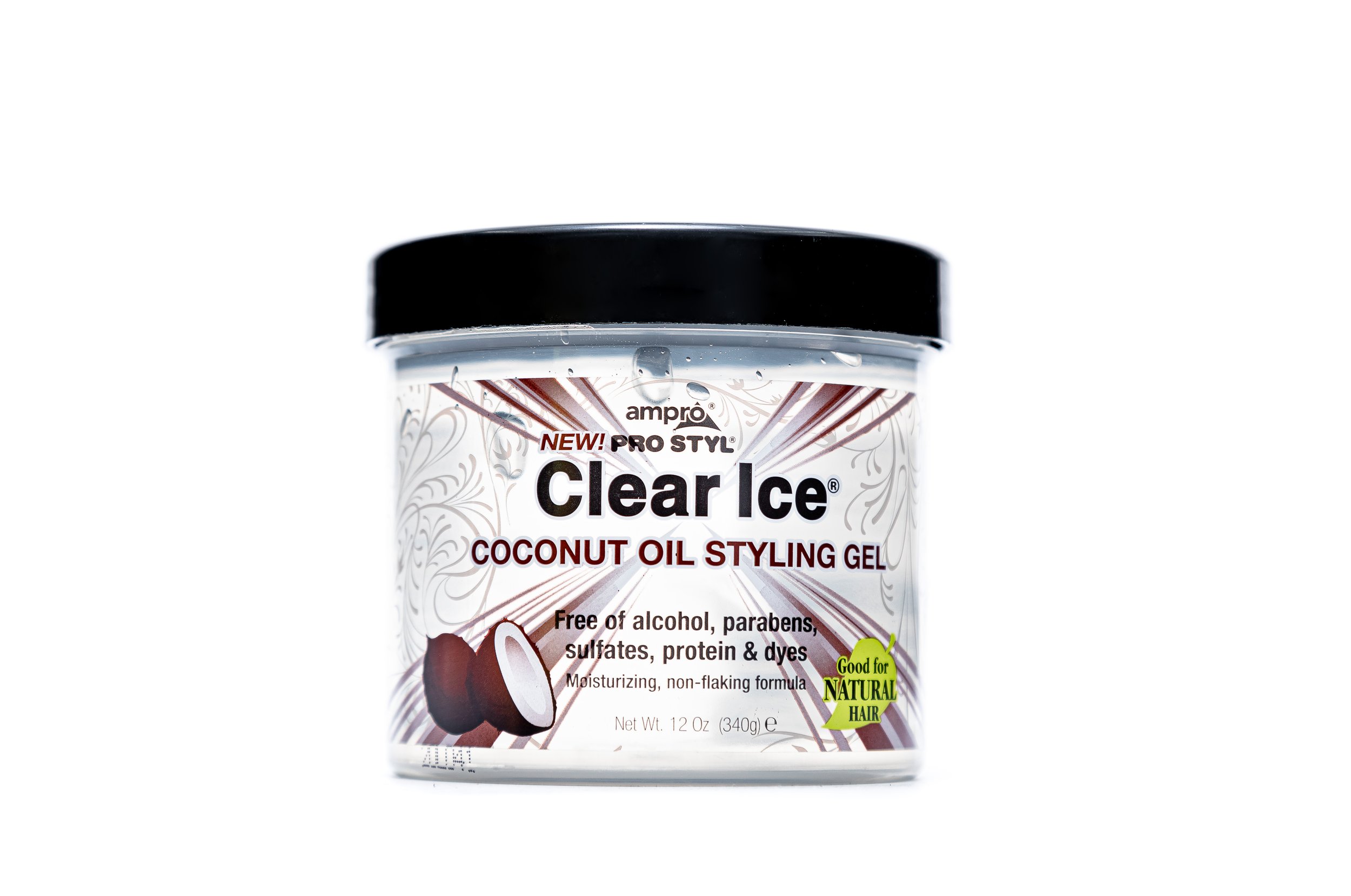Clear Ice® | Coconut Oil Styling Gel — Ampro Industries