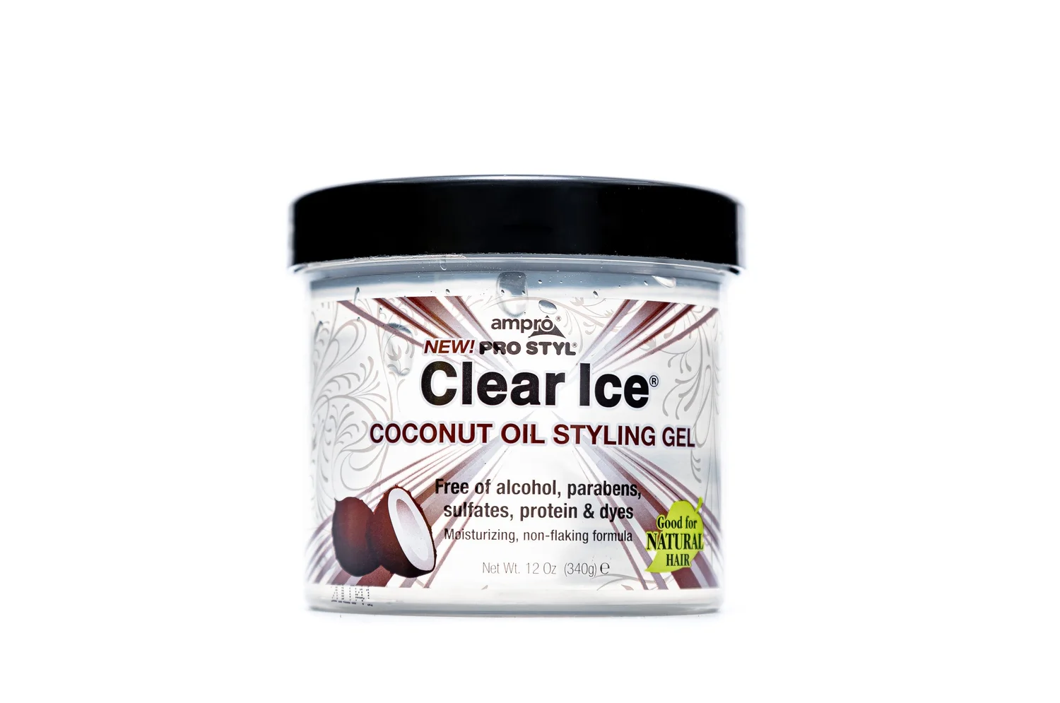 Clear Ice® Coconut Oil Styling Gel — Ampro Industries