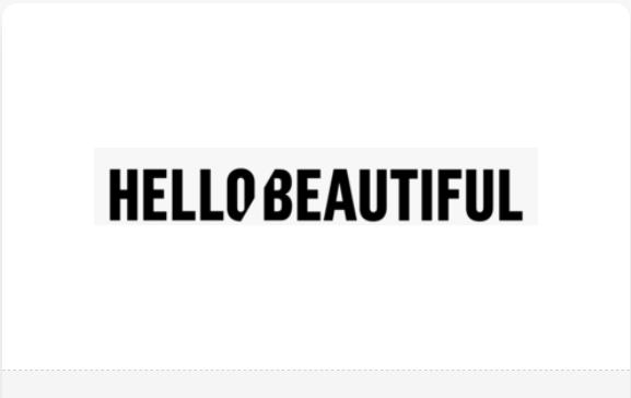 Hello Beautiful Logo