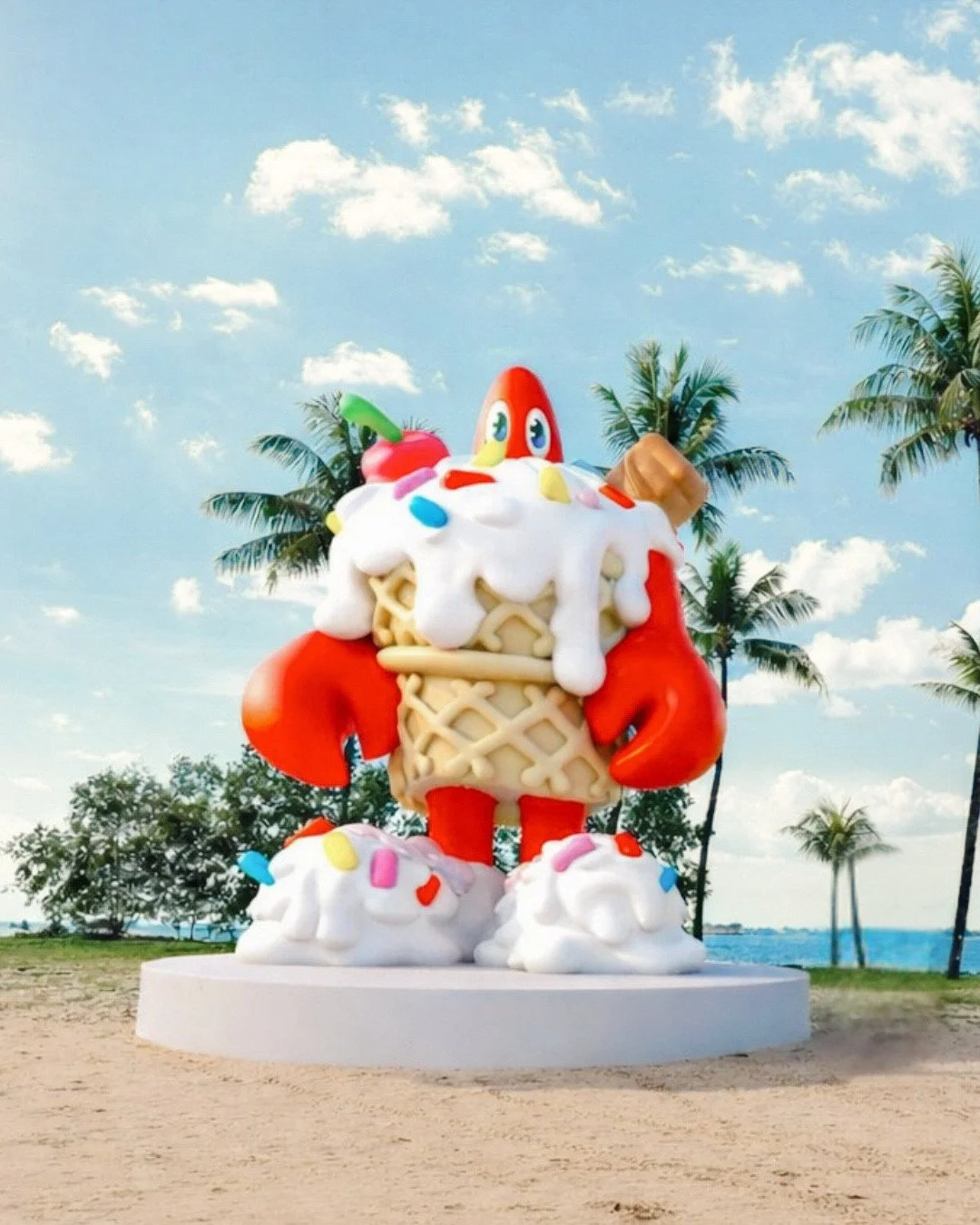 Lobster Beach by Philip Colbert (@philipcolbert), presented in partnership with Whitestone Gallery Singapore (@whitestonegallery.official), takes over Tanjong Beach Club from 24 January to 15 February, transforming the shoreline into a playful, immer