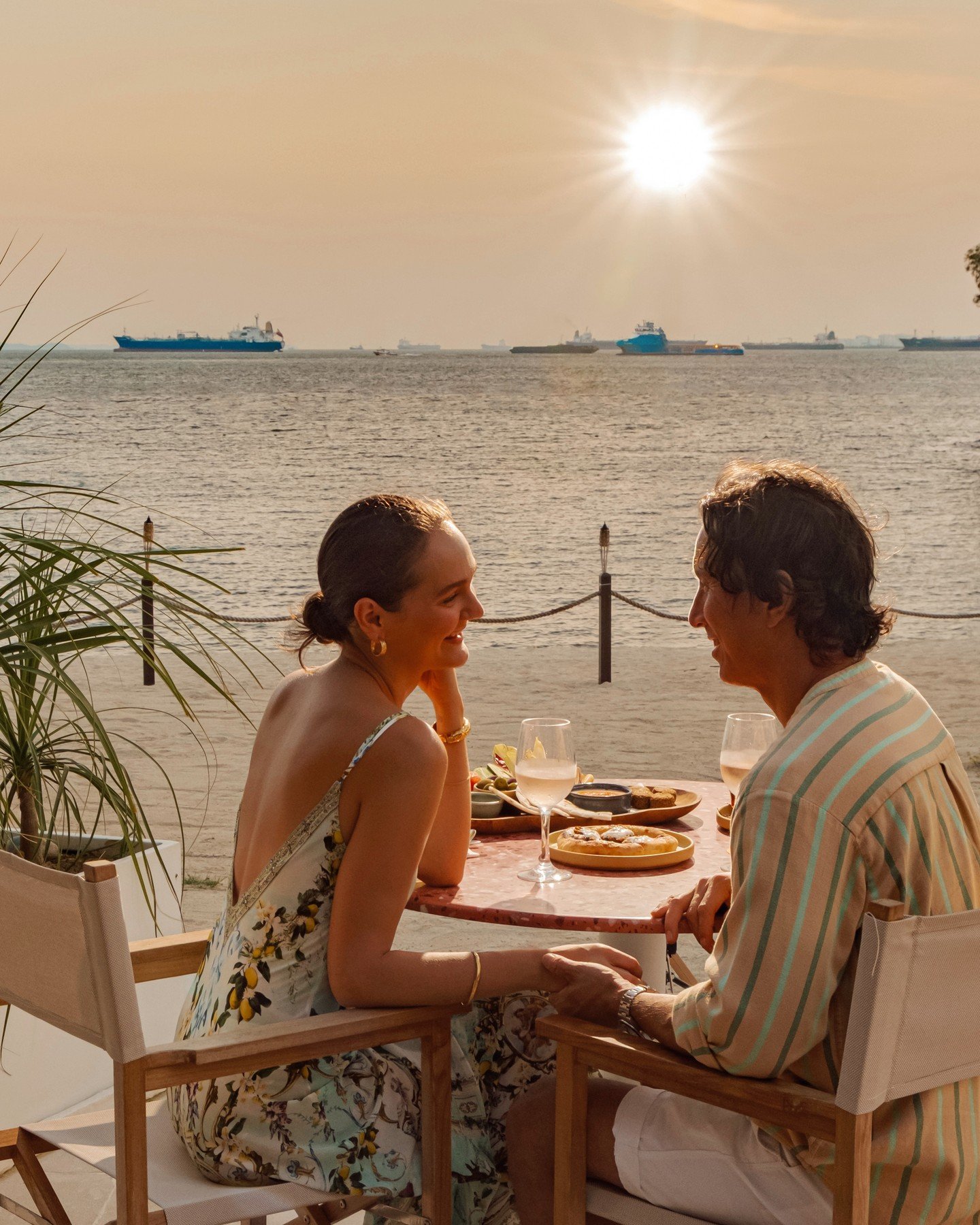 Valentine&rsquo;s Day by the beach means picturesque views, good food, easy conversations and time that moves a little slower.

From 13&ndash;15 February, 5:30pm to 10pm, settle in for Valentine&rsquo;s By the Sea: Dinner for Two, beginning with a Sp