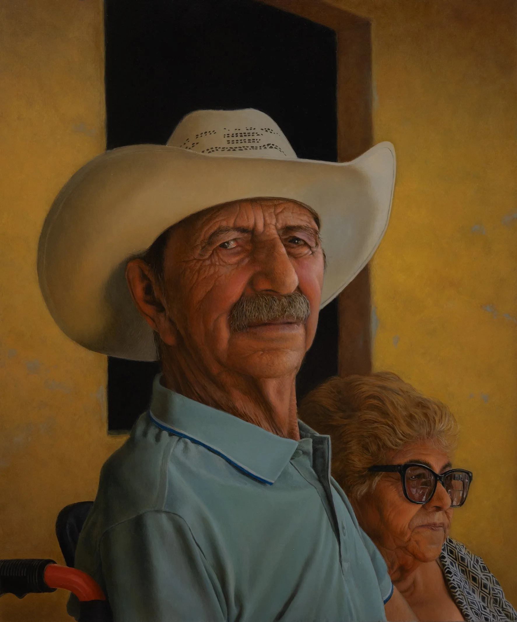 El Vaquero
20"X24" | Oil on aluminum | 2026
