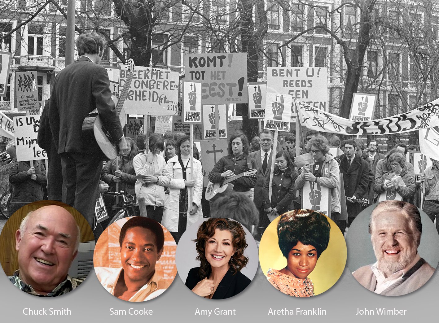 Jesus-rörelsens gatumöte.