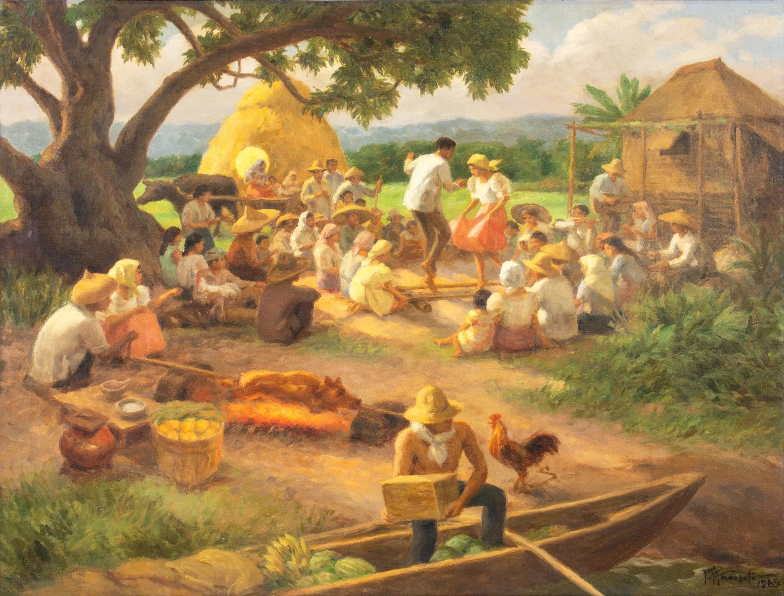 LOT 564 FERNANDO AMORSOLO, Pista sa Nayon