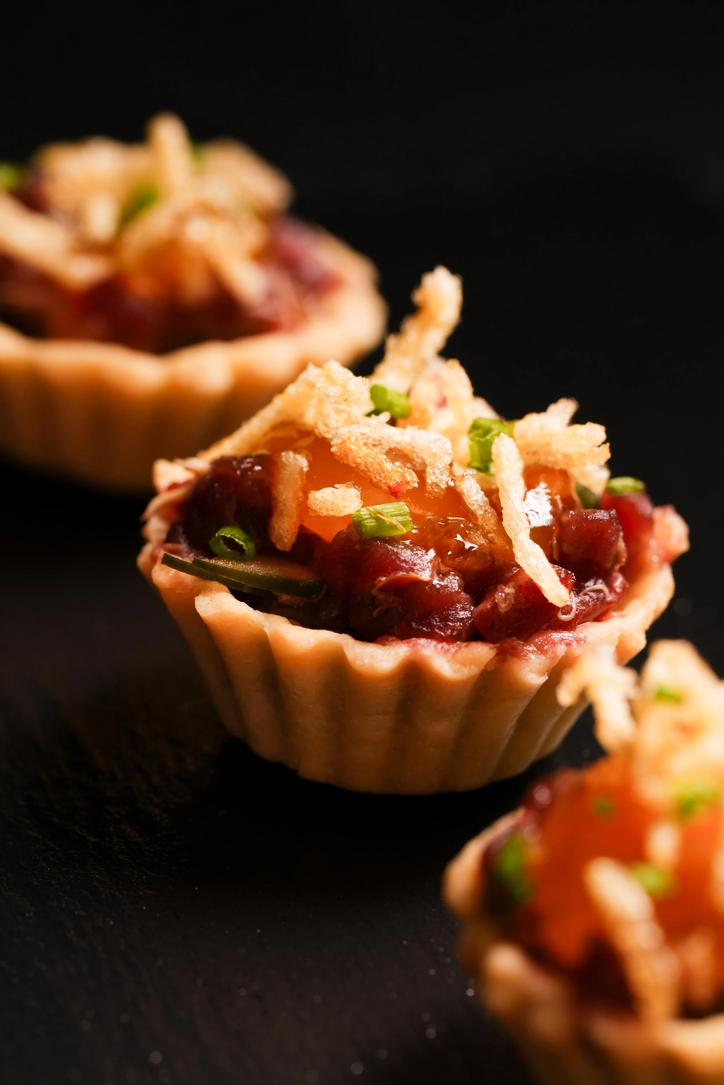 Beef Tartare Tart