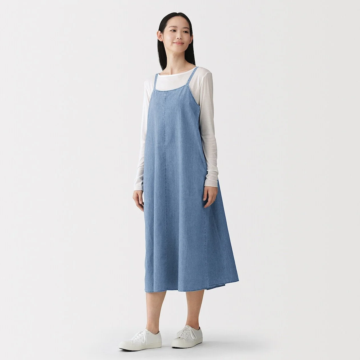 MUJI’s Women’s Kapok Double Gauze Dress