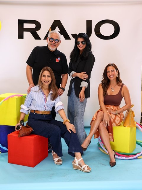 Standing (L-R): Rajo Laurel and Rocio Olbes | Seated (L-R): Julie Boschi and Stephanie Zubiri