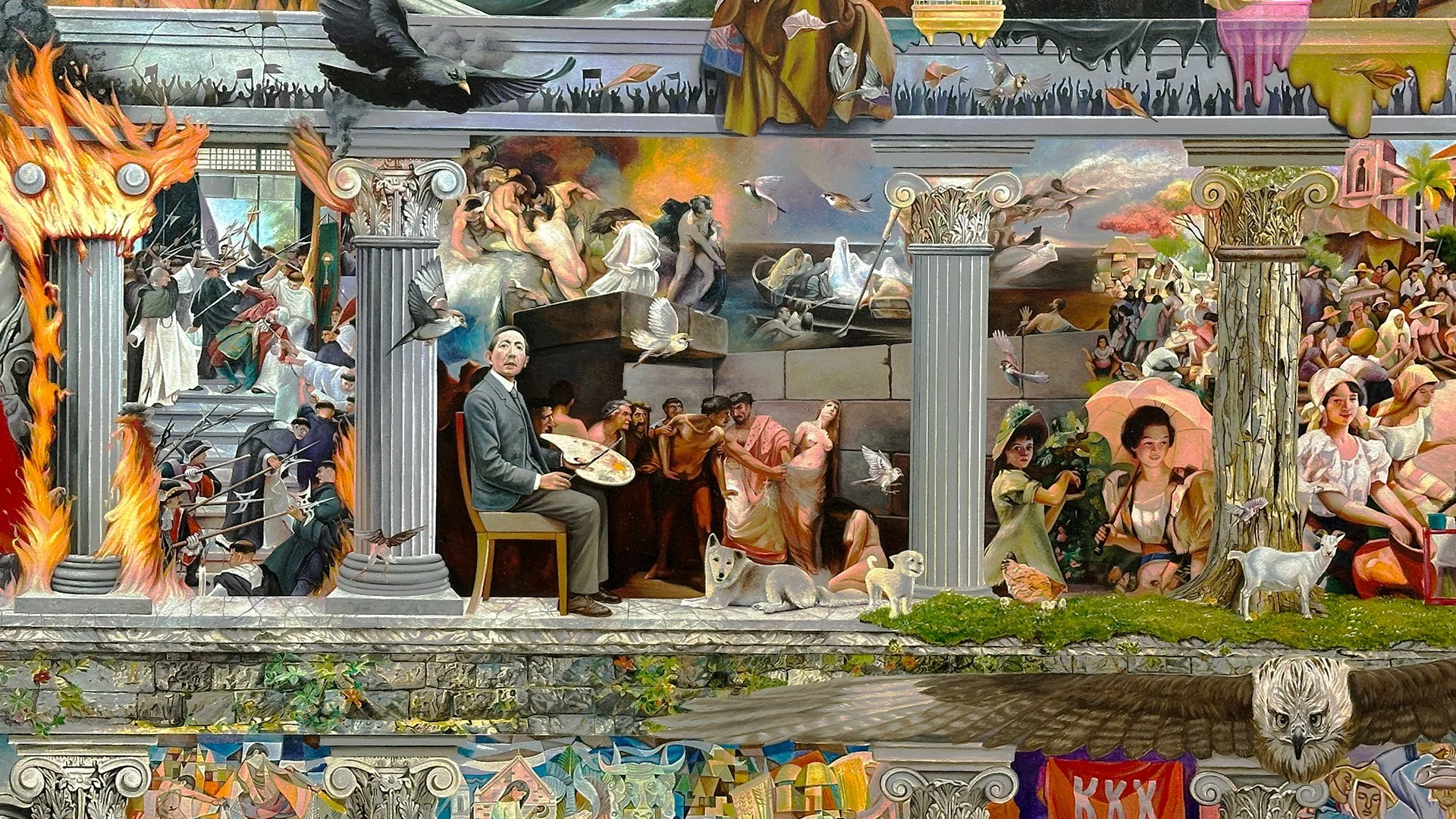 Motherboard, Motherland, and Norman Dreo’s Tapestry of PH Art History