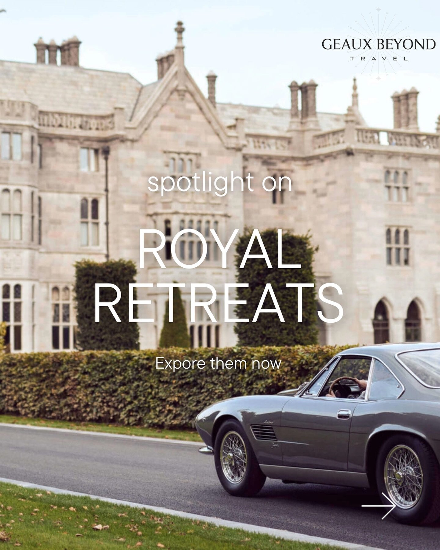 Dreaming of a ✨ regal✨  escape? 

Explore our favorite royal retreats in Ireland, England, Spain, Switzerland, Germany, Italy, and Portugal! 

From enchanting castles to luxurious palaces, these destinations promise an unforgettable experience. 

Liv