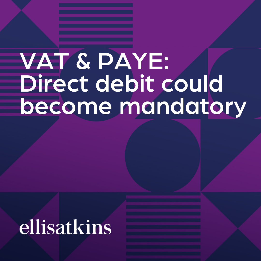 VAT &amp; PAYE: Direct debit could become mandatory