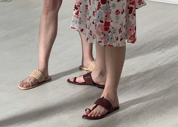 how to break in new sandals without pain