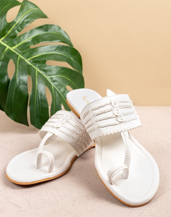 how to clean white sandals