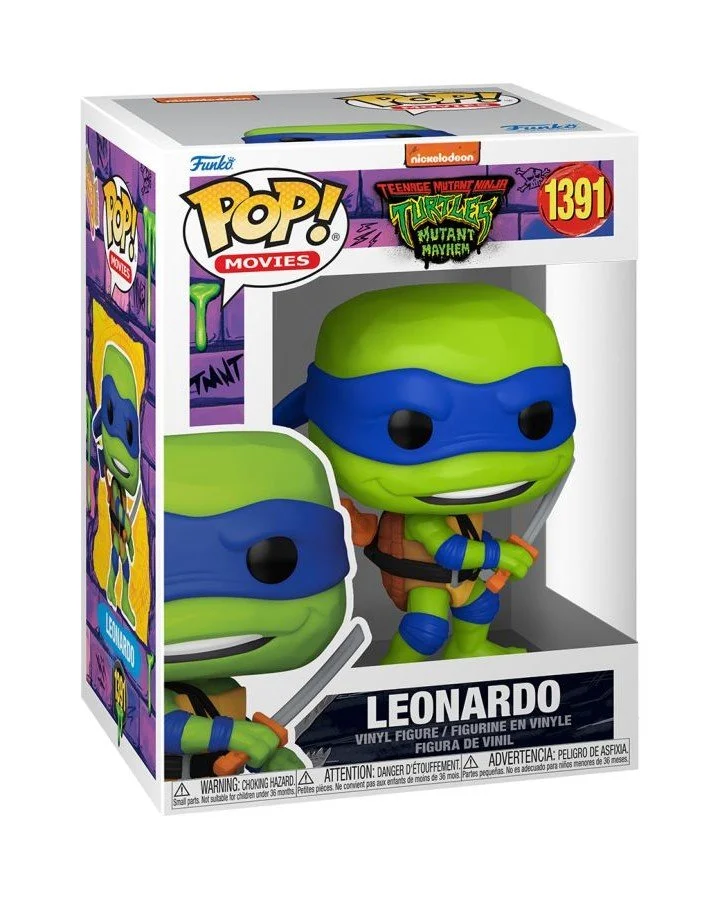 Teenage Mutant Ninja Turtles Mutant Mayhem - Leonardo Pop! Vinyl # 1391