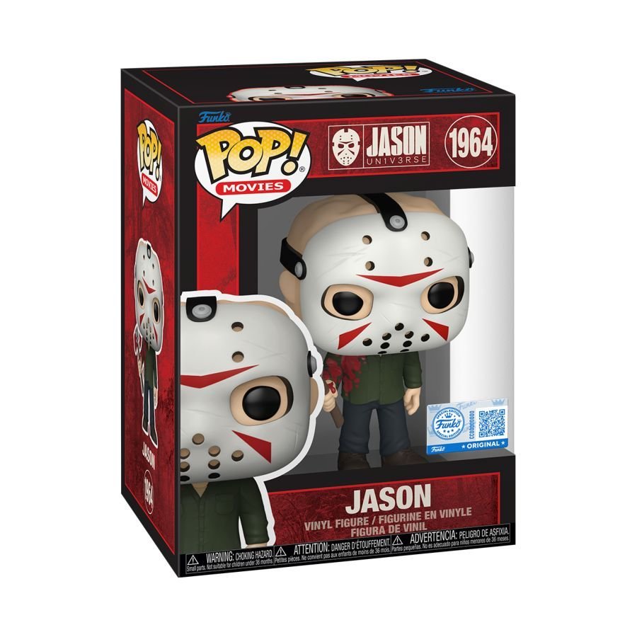 Friday the 13th - Jason with Axe Pop! Vinyl # 1964