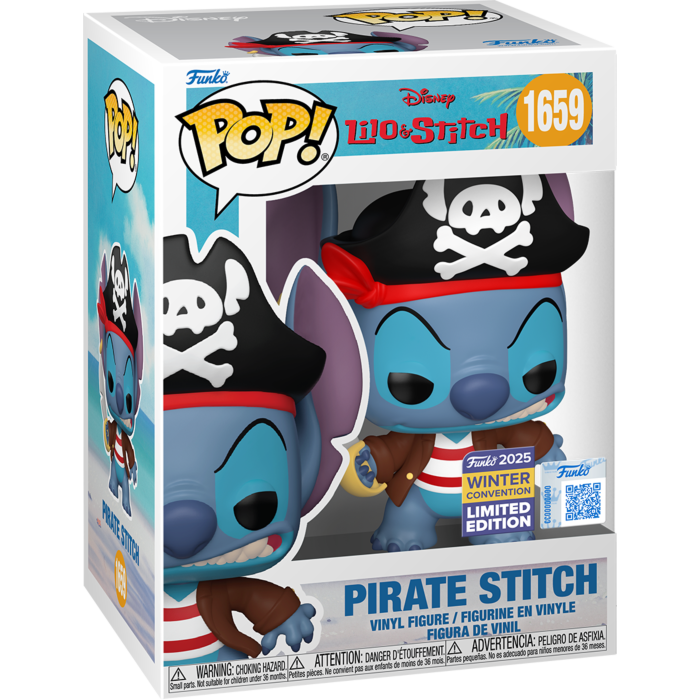 Lilo & Stitch - Pirate Stitch Pop! Vinyl # 1659