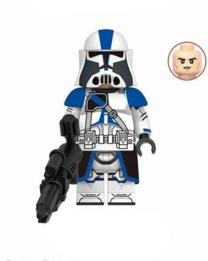 MOC Minifig - 501st Troopers - 501st Heavy Trooper