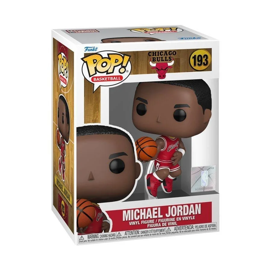 NBA Legends Bulls - Michael Jordan (Rookie) Pop! Vinyl # 193
