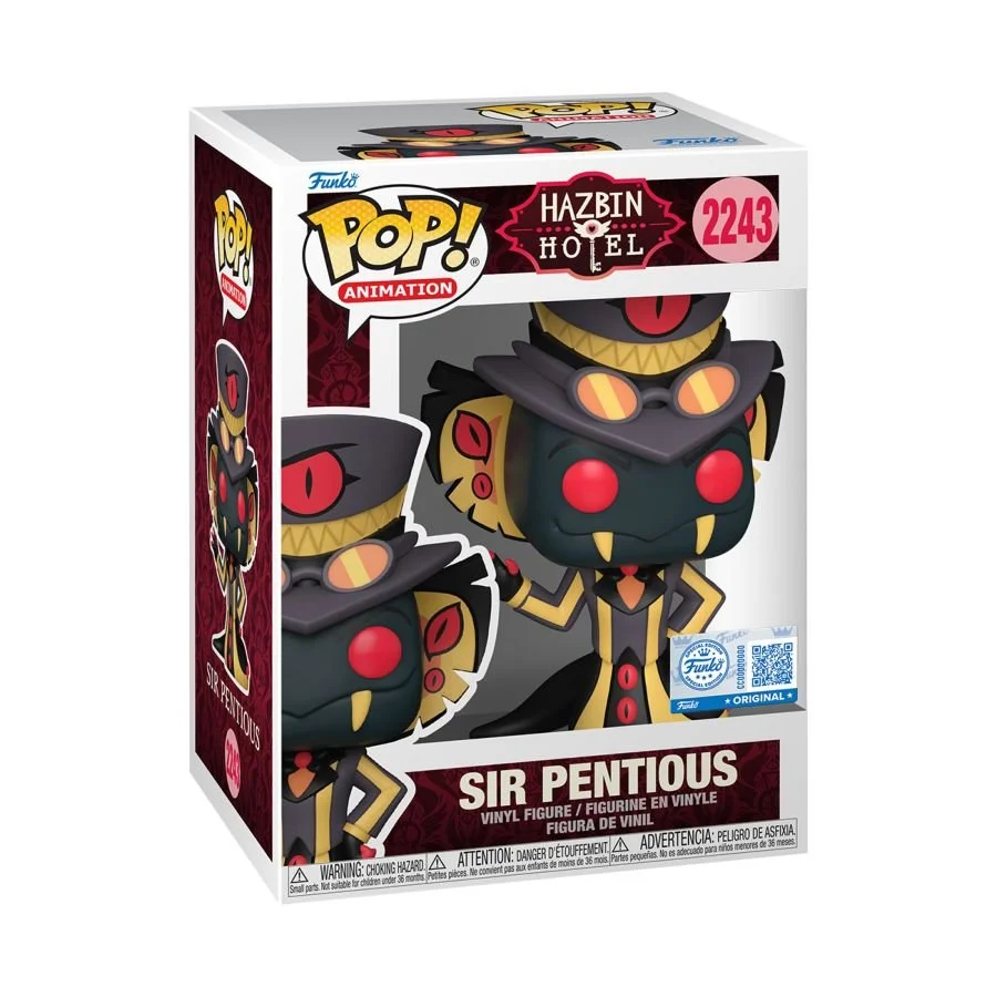 Hazbin Hotel - Sir Pentious (US Exclusive) Pop! Vinyl # 2243