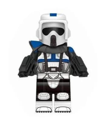 MOC Minifig - 501st Troopers - 501st Scout Troopers