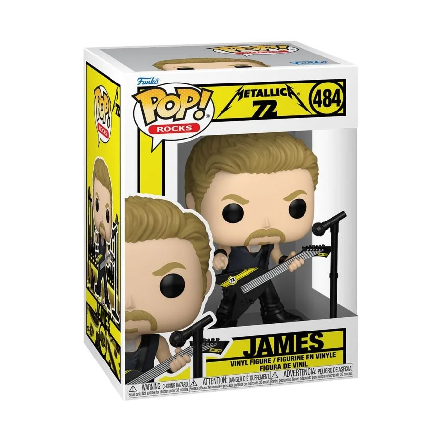 Metallica (72 Seasons) - James Pop! Vinyl # 484