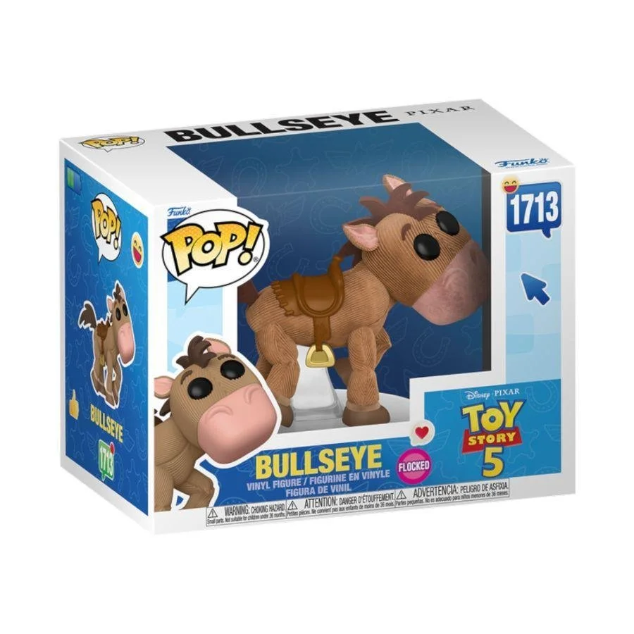 Toy Story 5 - Bullseye Flocked (US Exclusive) Pop! Vinyl # 1713