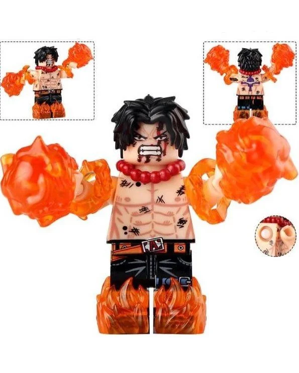 MOC Minifig - One Piece - Portgas D. Ace