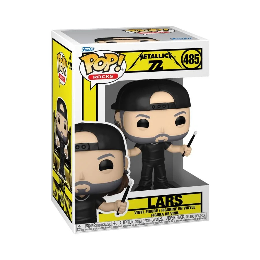 Metallica (72 Seasons) - Lars Pop! Vinyl # 485