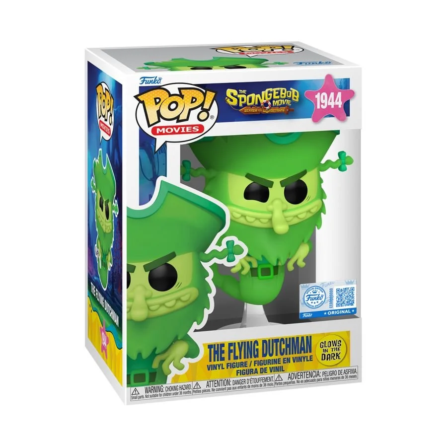 SpongeBob Movie (2025) - The Flying Dutchman GW Pop! Vinyl # 1944