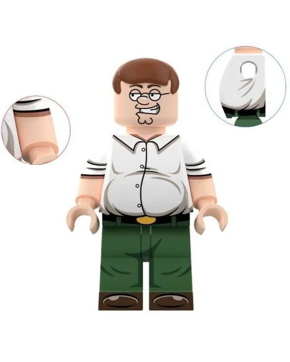 MOC Minifig - Family Guy - Peter Griffin