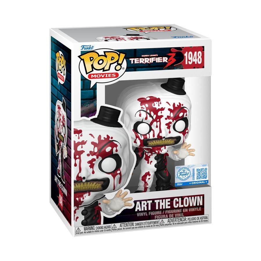 Terrifier - Art the Clown Bloody Pop! Vinyl # 1948