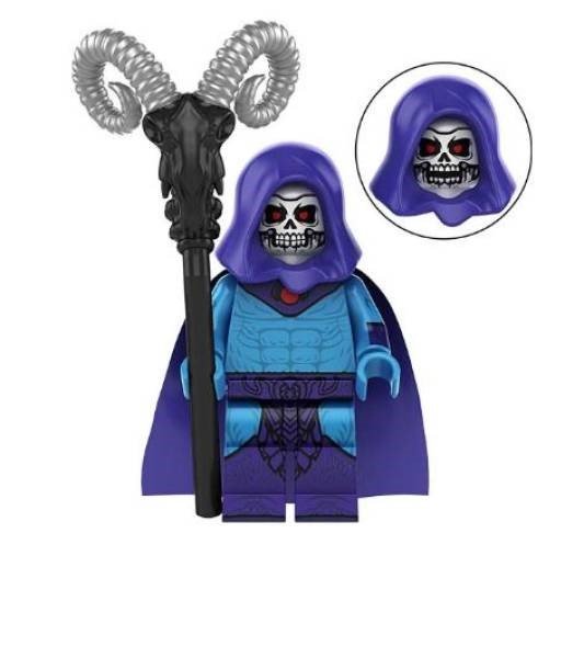 MOC Minifig - Masters Of The Universe - Skeletor