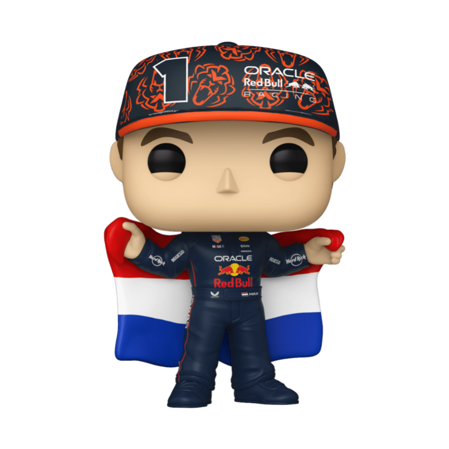 Formula 1 Red Bull - Max Verstappen with Flag Pop! Vinyl # 18