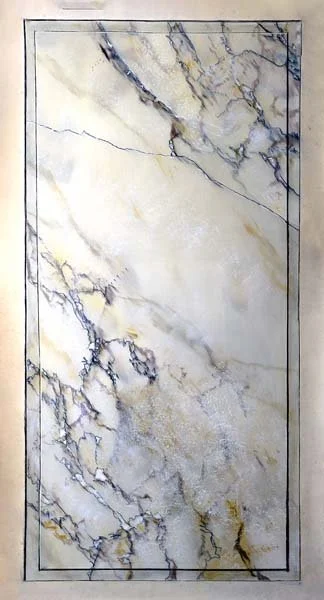 Faux marbre peinture