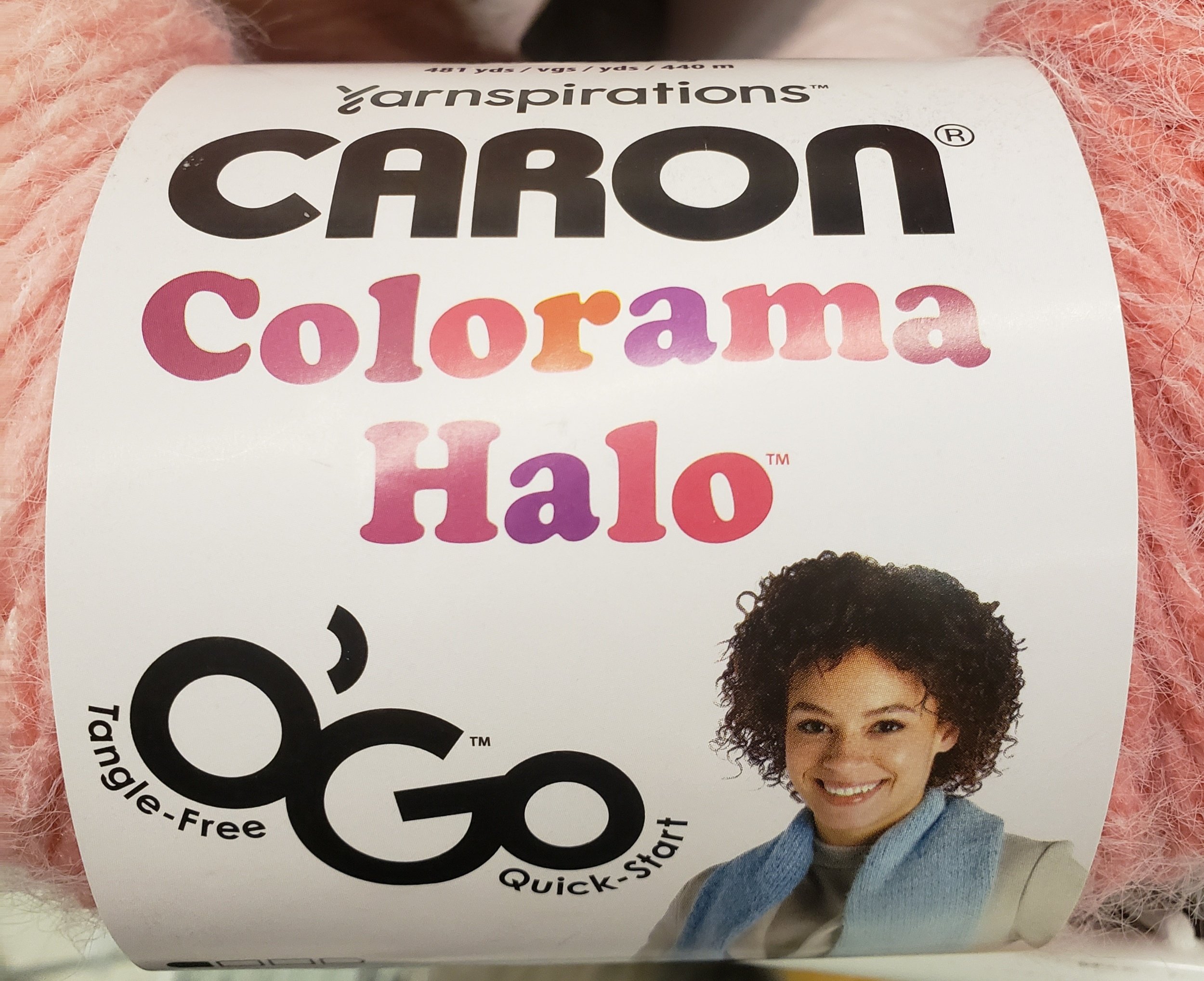 NEW Caron Yarn Review Colorama Halo Yarn 