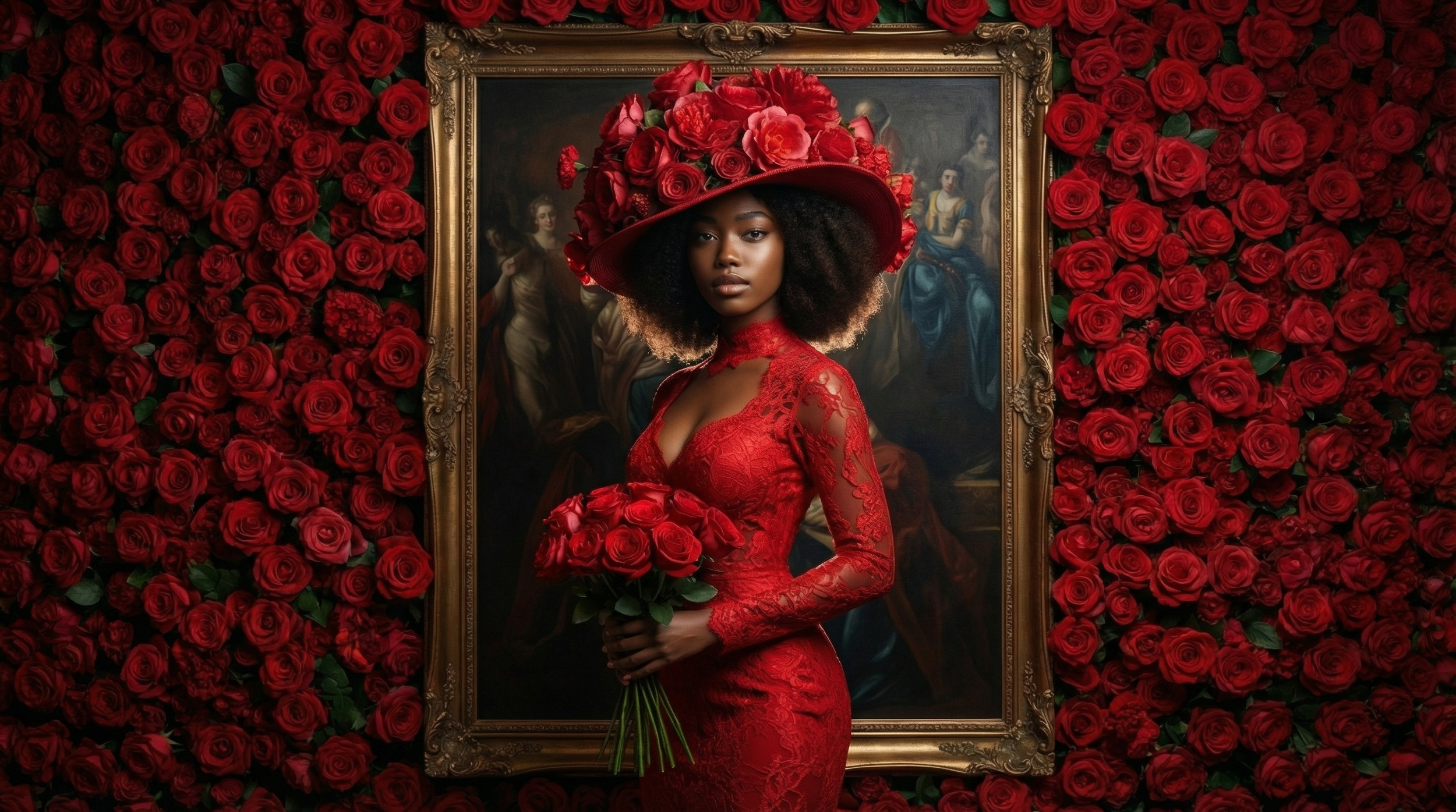 Red Flower Wall & Red Dress v2.0.png