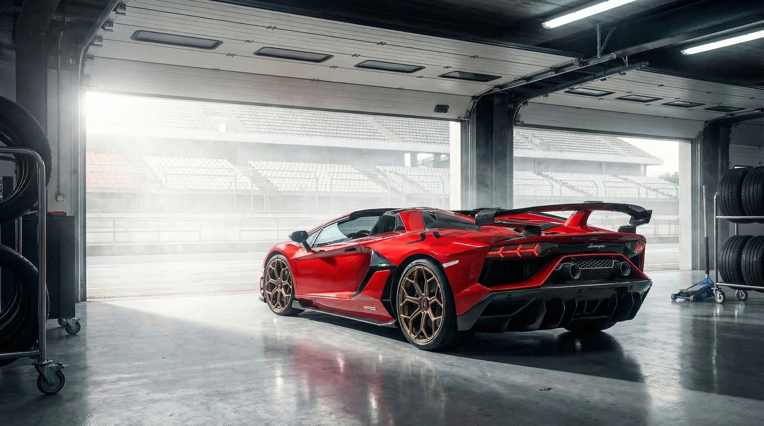 Aventador SVG in Pit Garage - Rear v2.0.jpg