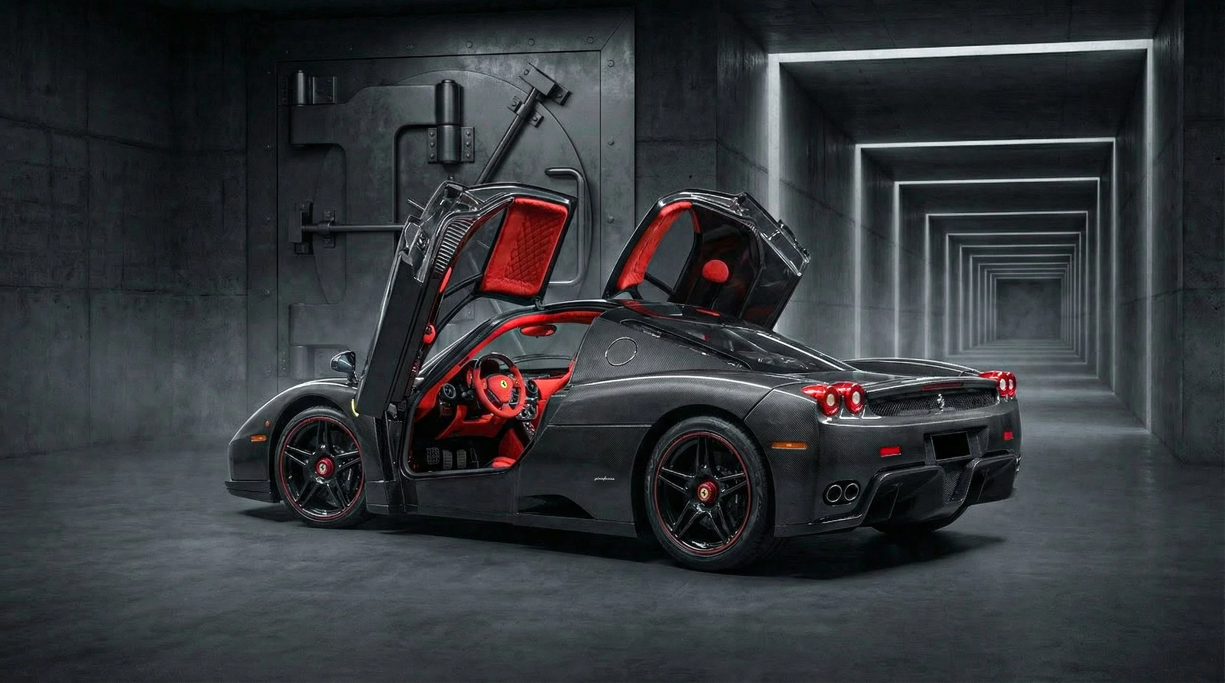 Ferrari Enzo – Fully Exposed Carbon Fibre (1 of 1)