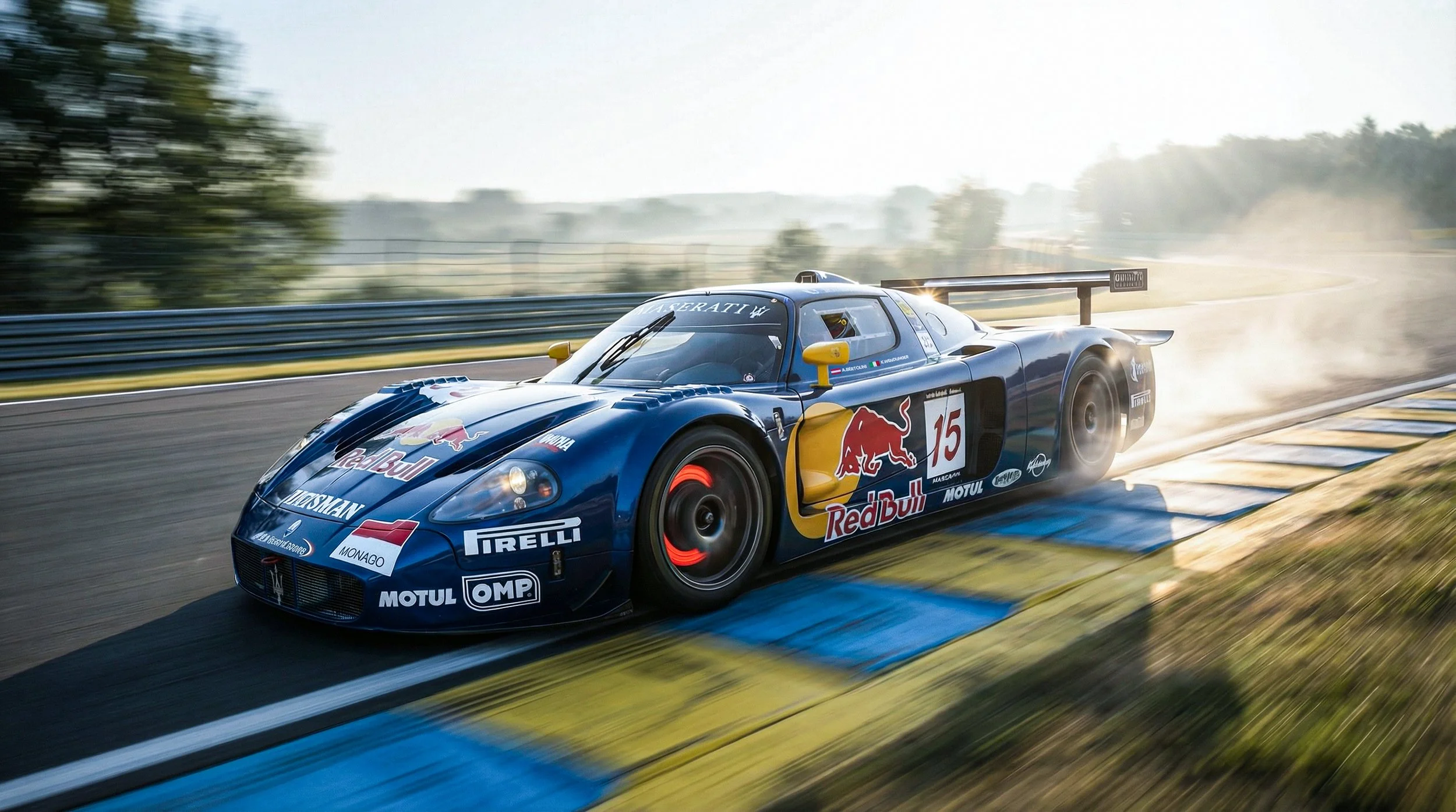 Maserati MC12 GT1 JMB Red Bull Race Car