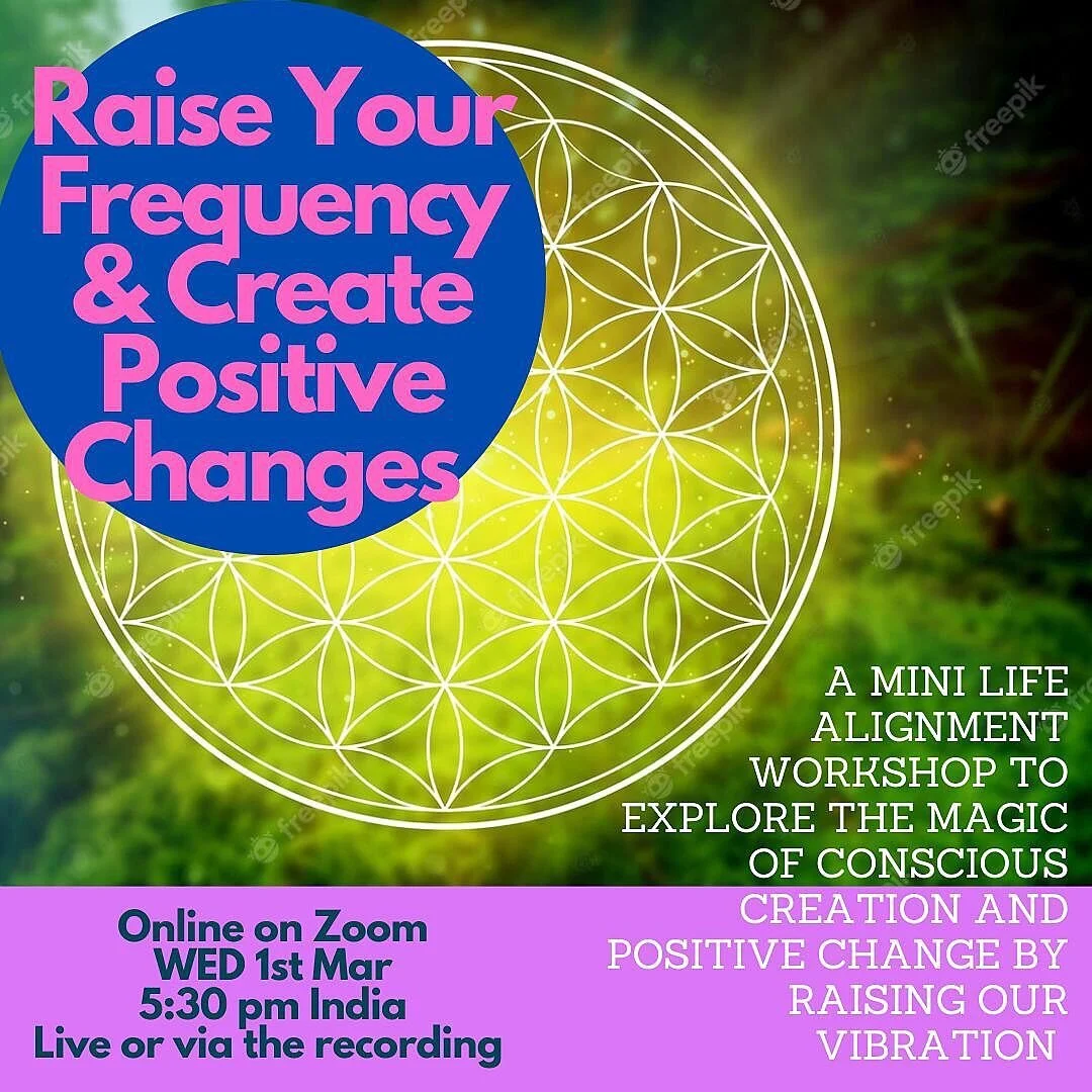 JOIN US THIS WEDNESDAY! We had a very  magical session last week so we are going to repeat it for those who missed it and all of those who wish to take it to the next level 💜

We all heard this phrase but what does it actually mean and how are we su