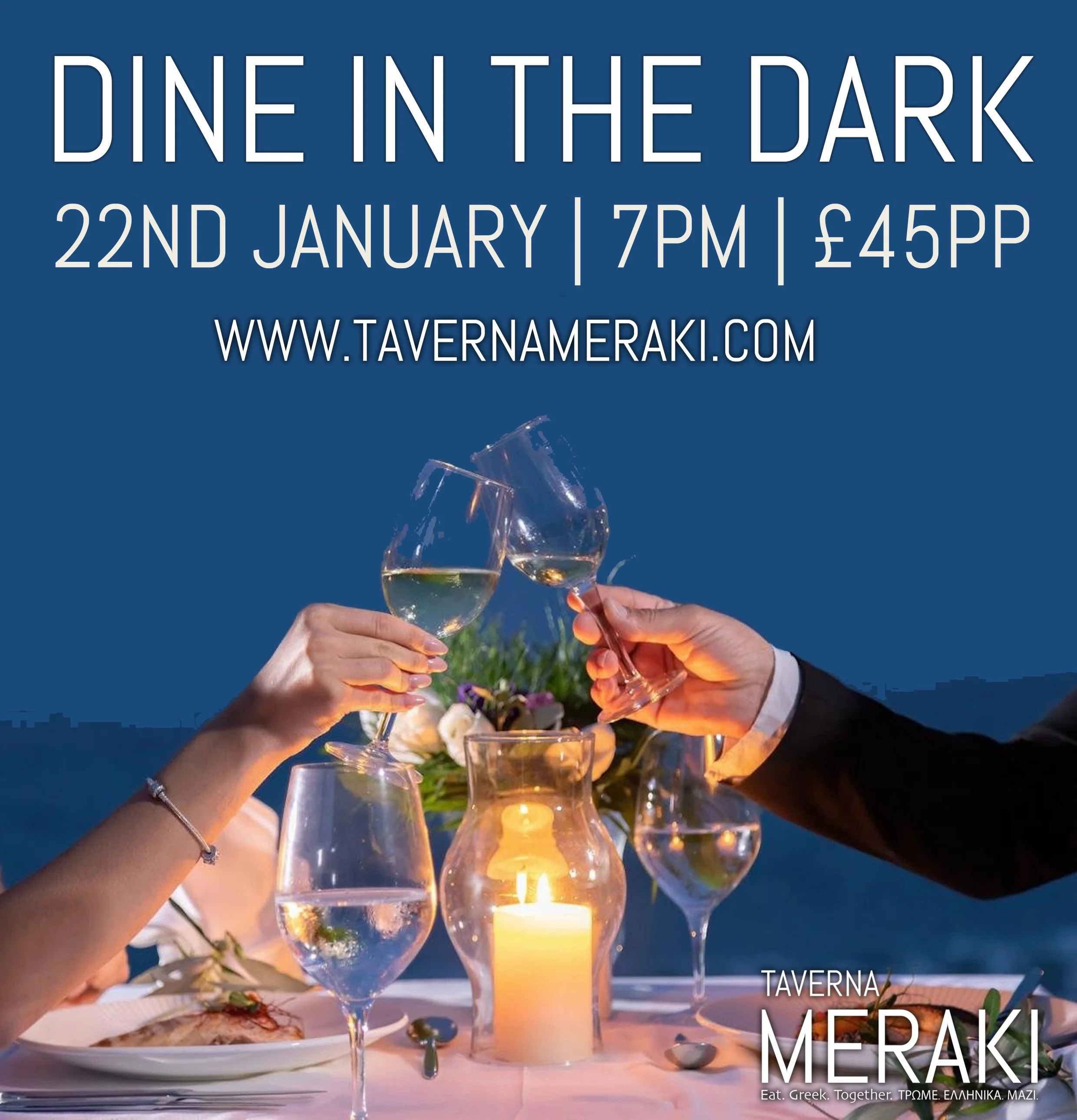 DINE IN THE DARK | SET MENU FOR 2